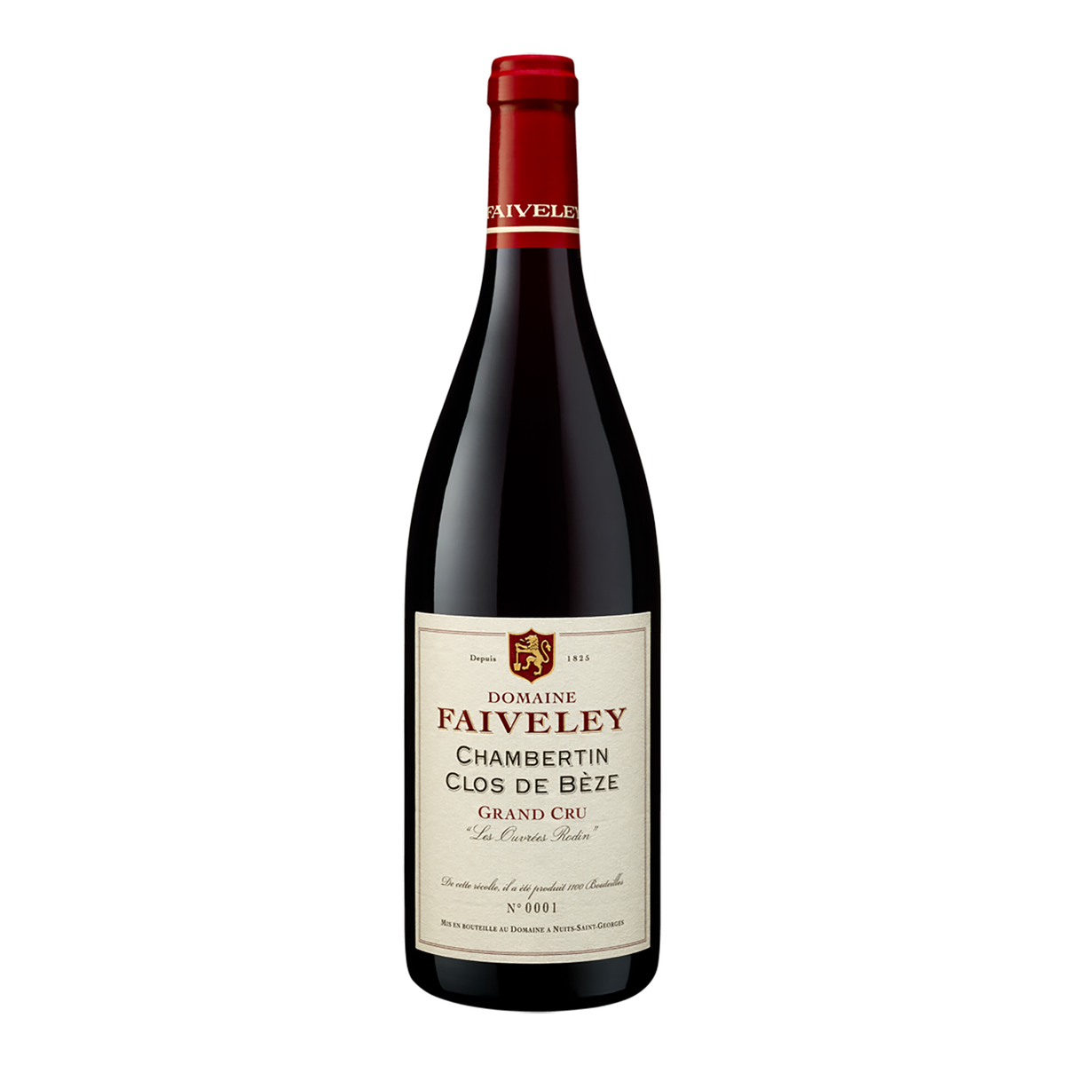Domaine Faiveley Chambertin Clos De Bèze Ouvrées Rodin Grand Cru 2020
