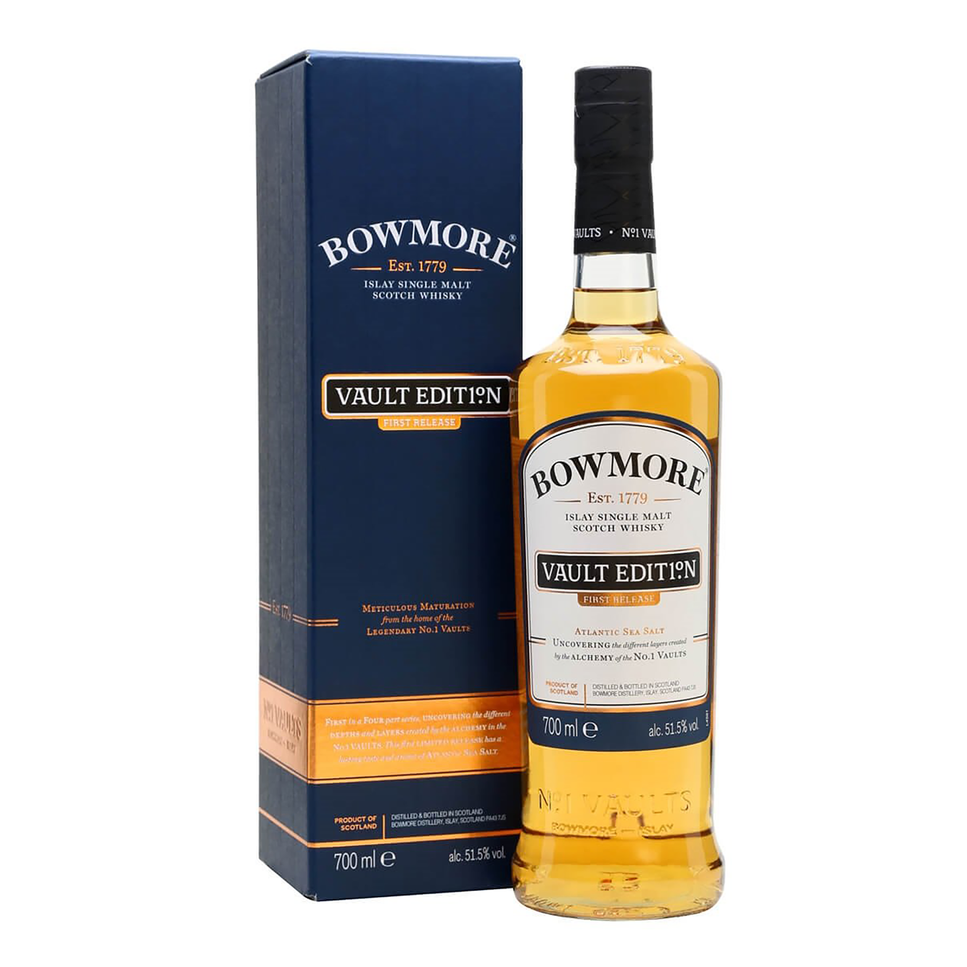 Bowmore Vault Edition No.1 First Release Single Malt Scotch Whisky 700ml - CBD Cellars