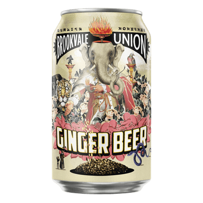 Brookvale Union Ginger Beer Cans (Case)