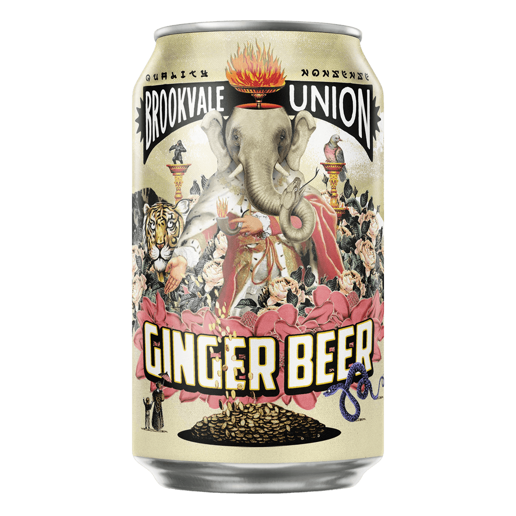 Brookvale Union Ginger Beer Cans (6 Pack)