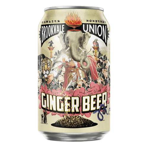 Brookvale Union Ginger Beer Cans (6 Pack)