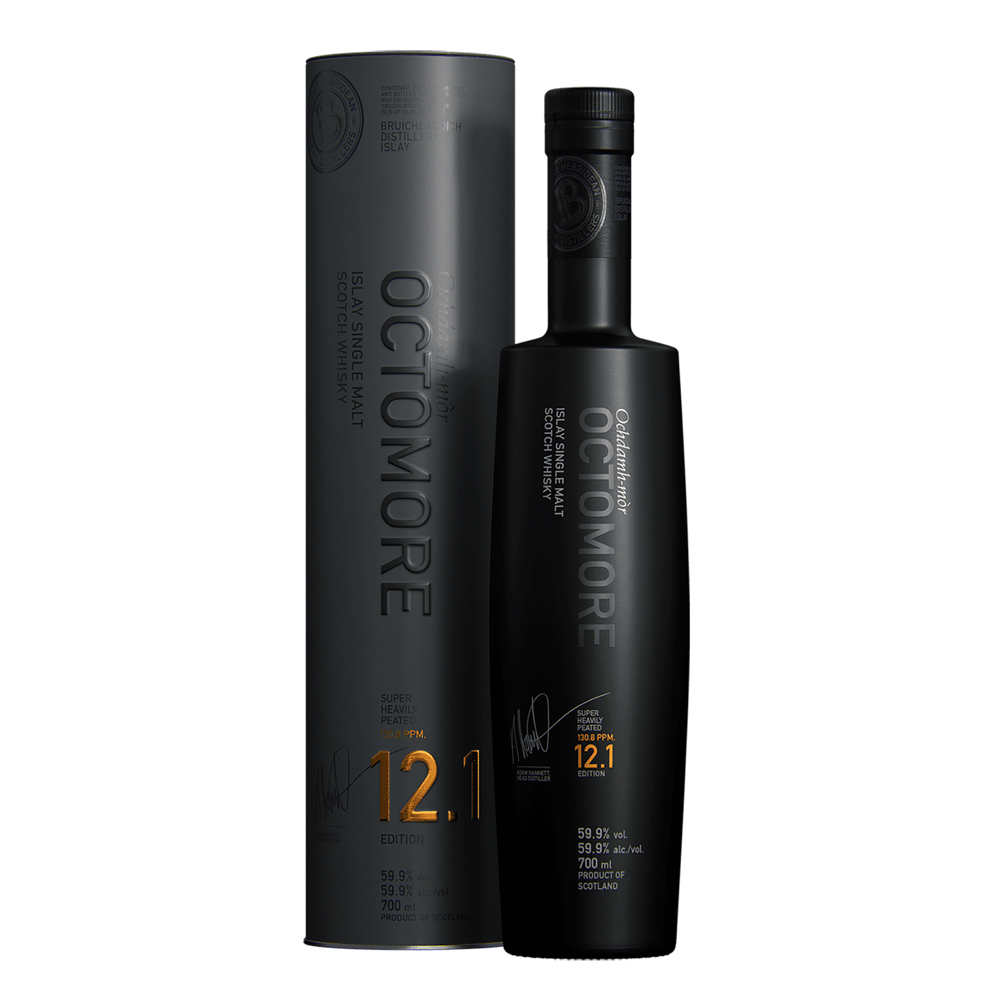 Bruichladdich Octomore 12.1 Cask Strength Single Malt Scotch Whisky 700ml - CBD Cellars