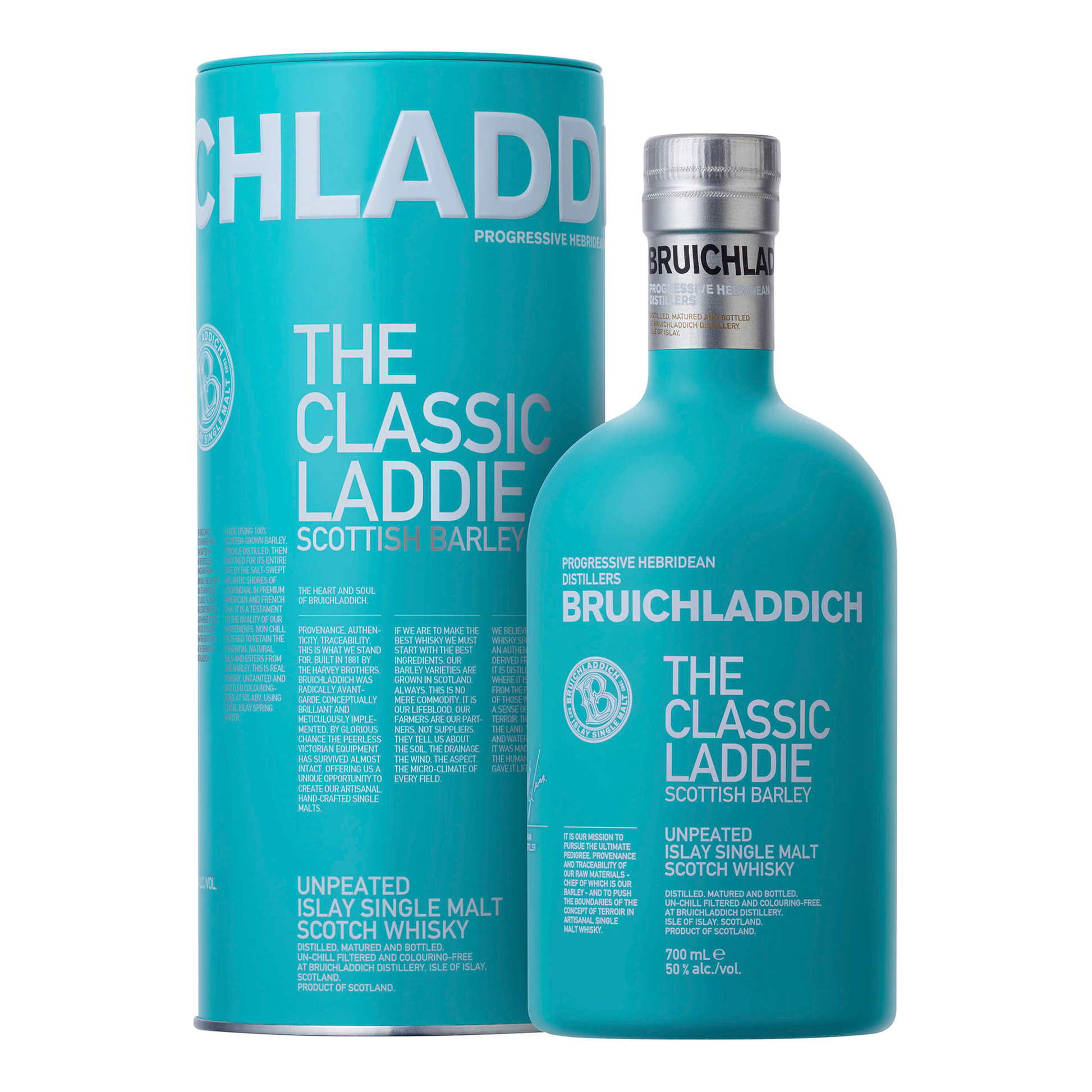 Bruichladdich The Classic Laddie Unpeated Single Malt Scotch Whisky 700ml - CBD Cellars