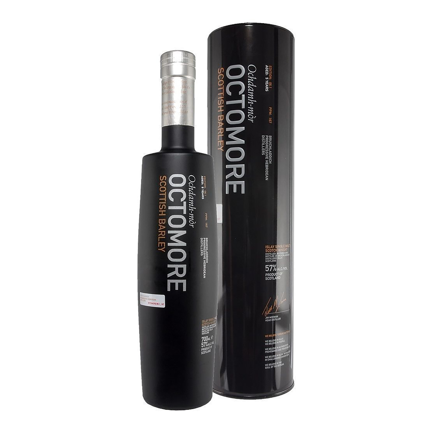 Bruichladdich Octomore 6.1 Cask Strength Single Malt Scotch Whisky 700ml - CBD Cellars