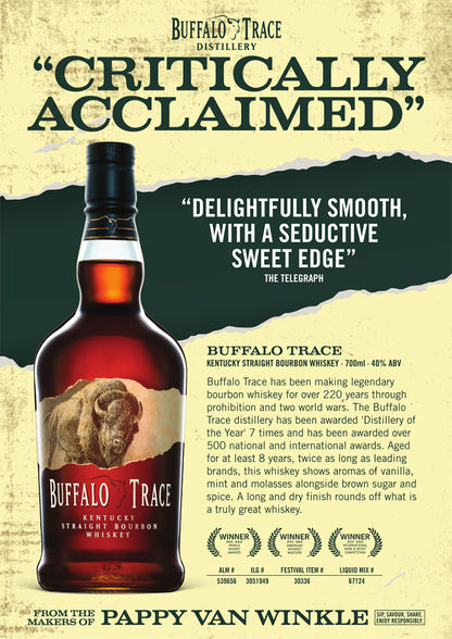 Buffalo Trace Bourbon Whiskey 700ml