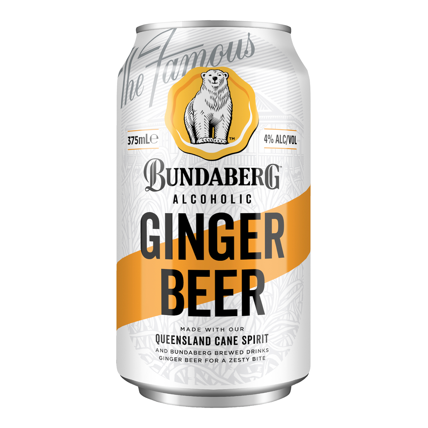 Bundaberg Alcoholic Ginger Beer (Case)