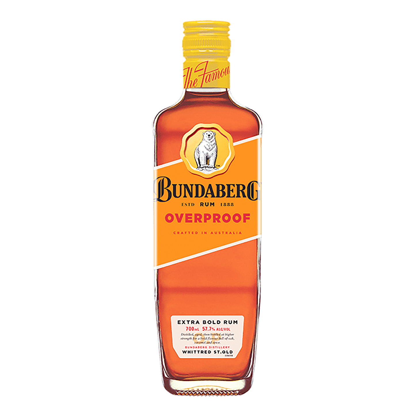 Bundaberg Rum Overproof 700ml