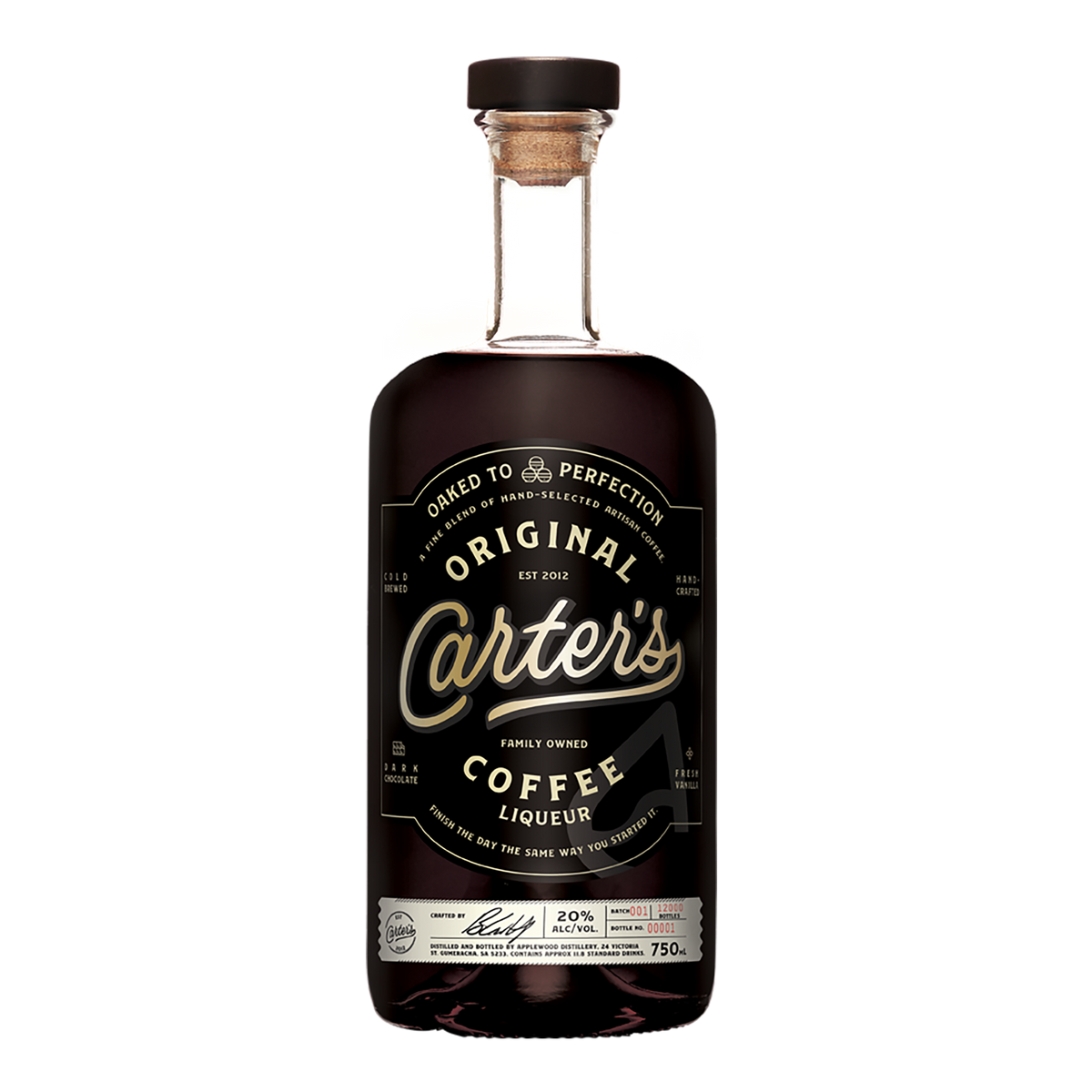 Carter's Original Coffee Liqueur 750ml