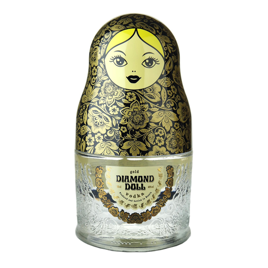 Diamond Doll Gold Russian Vodka 700ml - CBD Cellars