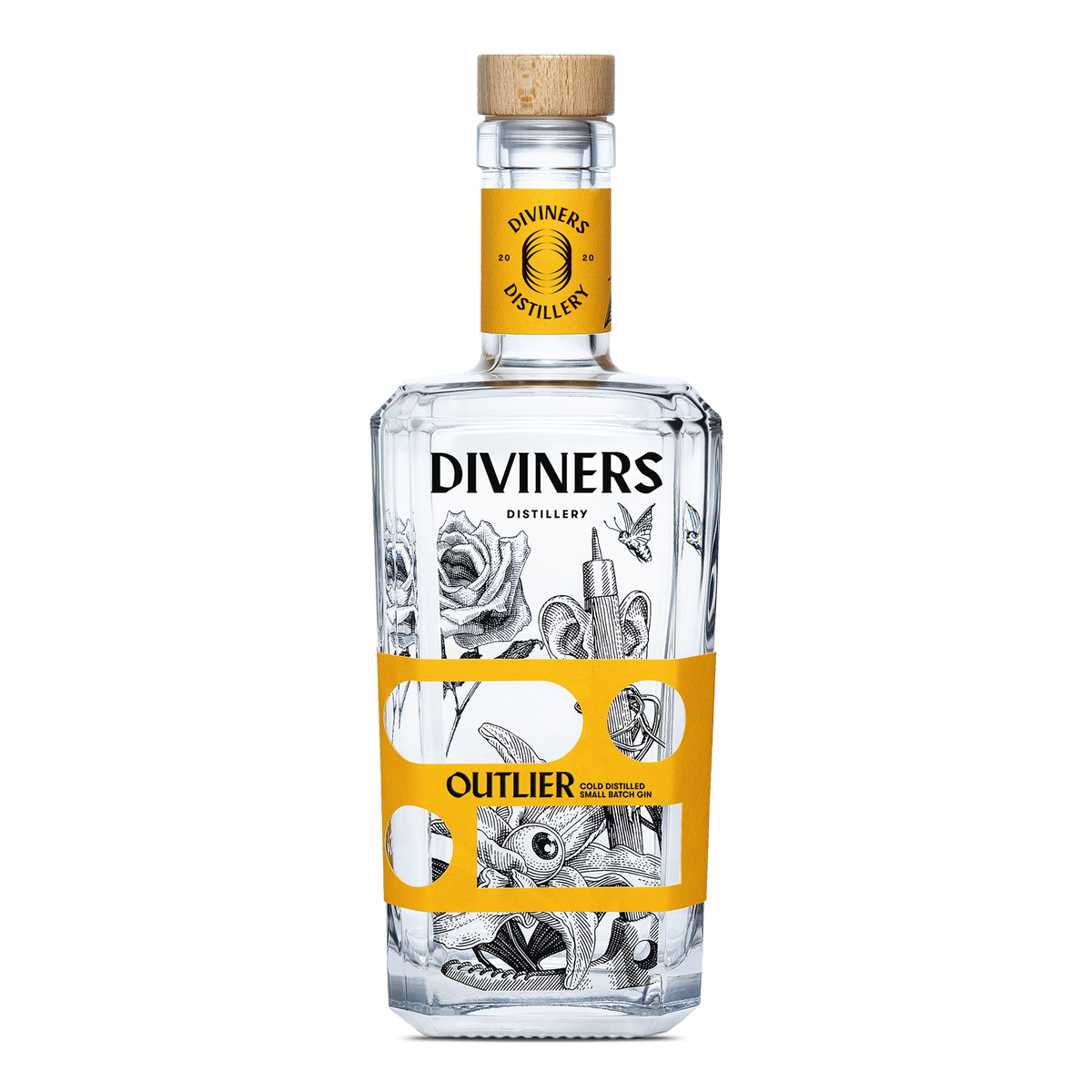 Diviners Distillery Outlier Gin 700ml - CBD Cellars