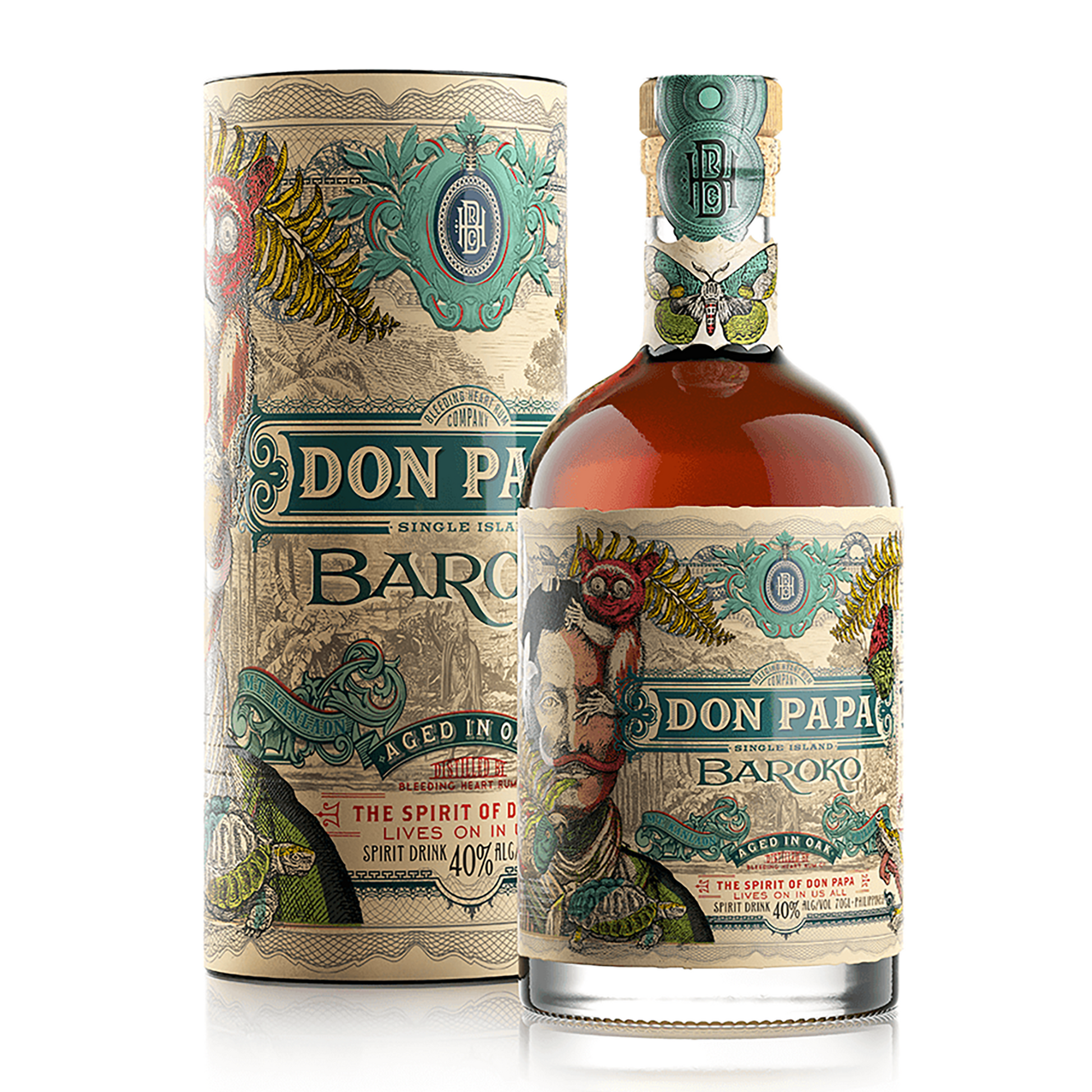 Don Papa Baroko Rum 700ml - CBD Cellars