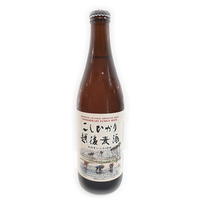 Echigo Koshihikari Rice Lager 500ml (Bottle)