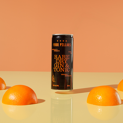 Four Pillars Rare Dry Gin & Tonic (4 Pack)