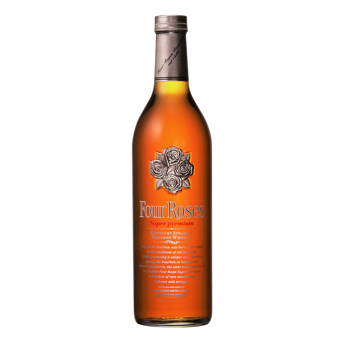 Four Roses Super Premium Kentucky Straight Bourbon Whiskey 750ml