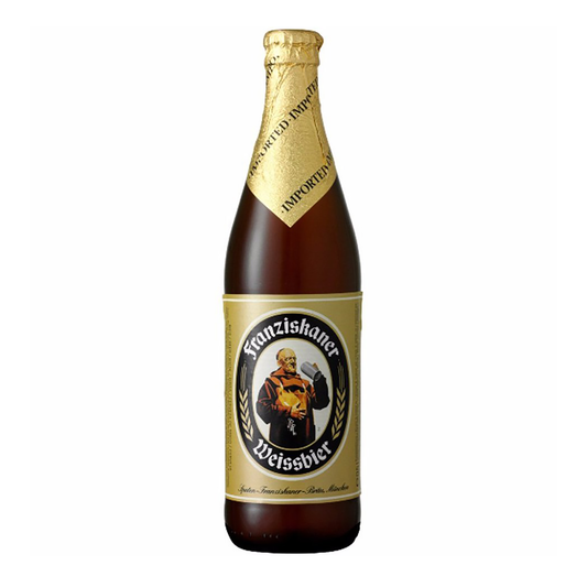 Franziskaner Hefe-Weissbier Naturtrüb 500ml (Bottle)