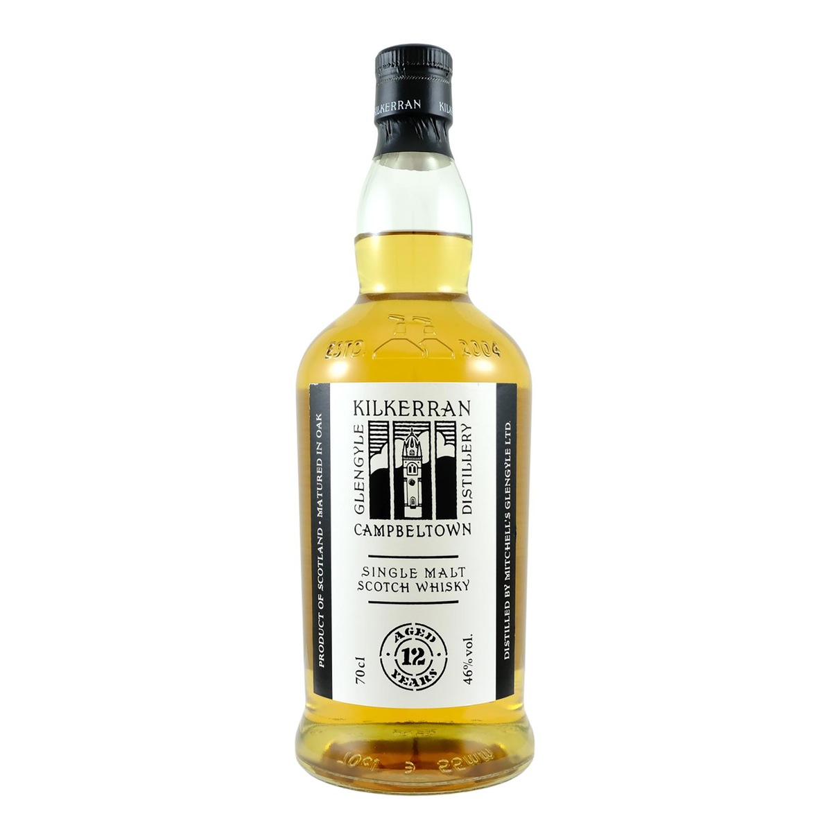 Glengyle Distillery Kilkerran 12 Year Old Single Malt Scotch Whisky 700ml
