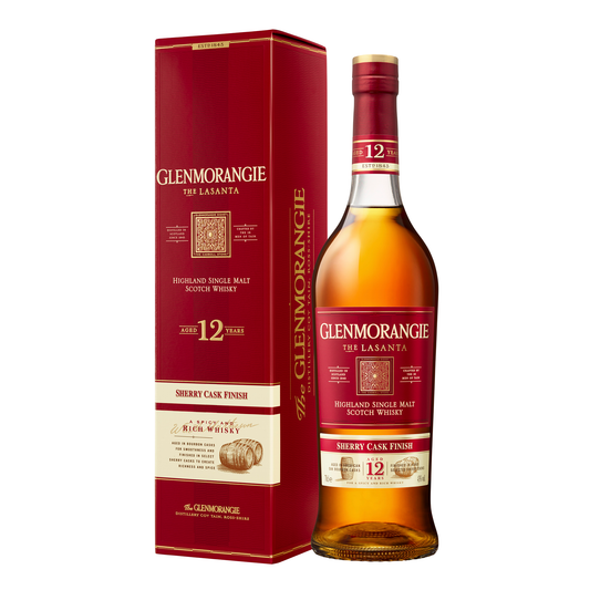 Glenmorangie The Lasanta 12 Year Old Single Malt Scotch Whisky 700ml - CBD Cellars