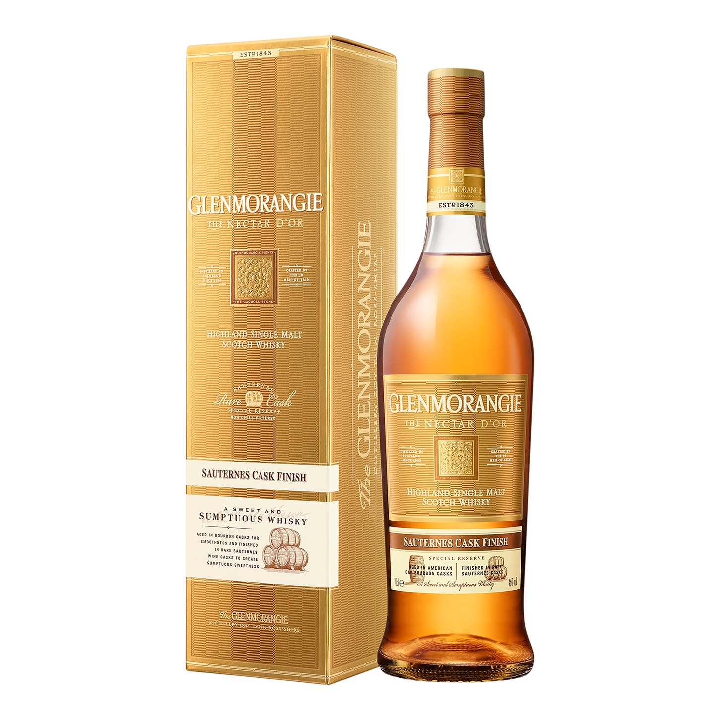 Glenmorangie The Nectar D'or Single Malt Scotch Whisky 700ml - CBD Cellars