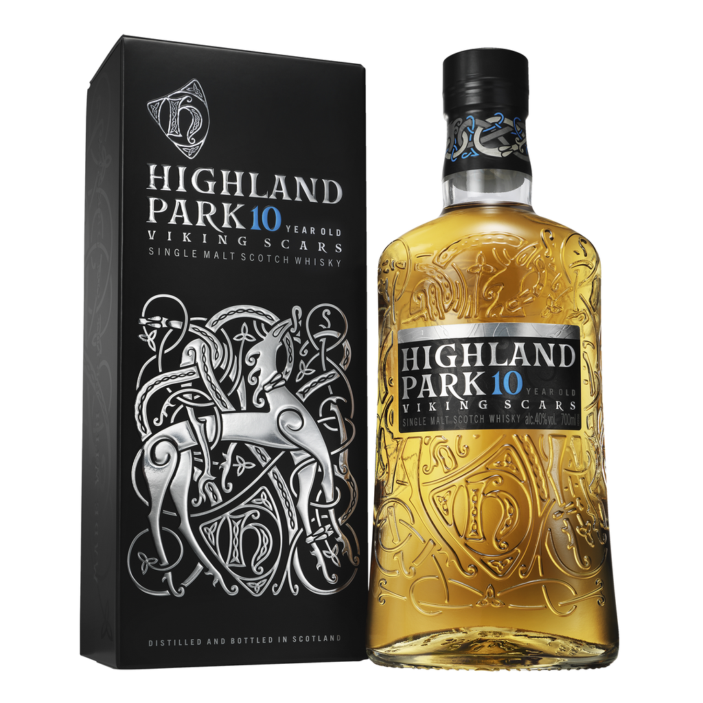 Highland Park Viking Scars 10 Year Old Single Malt Scotch Whisky 700ml