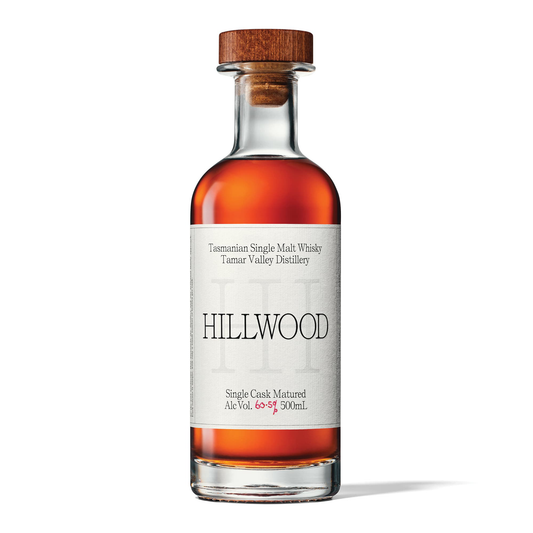 Hillwood Distillery Bourbon Cask Strength Single Malt Australian Whisky 500ml - CBD Cellars