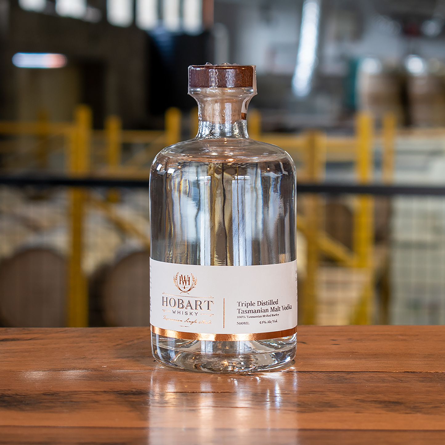 Hobart Whisky Triple Distilled Tasmanian Malt Vodka 500ml - CBD Cellars
