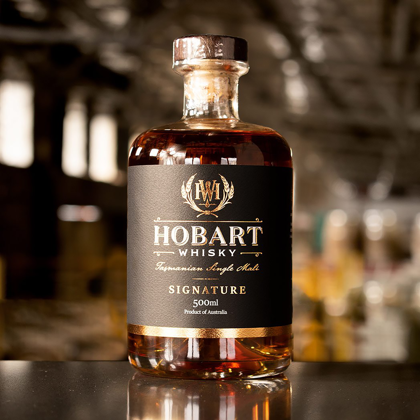 Hobart Whisky Signature Series Single Malt Whisky 500ml (Batch S-009) - CBD Cellars