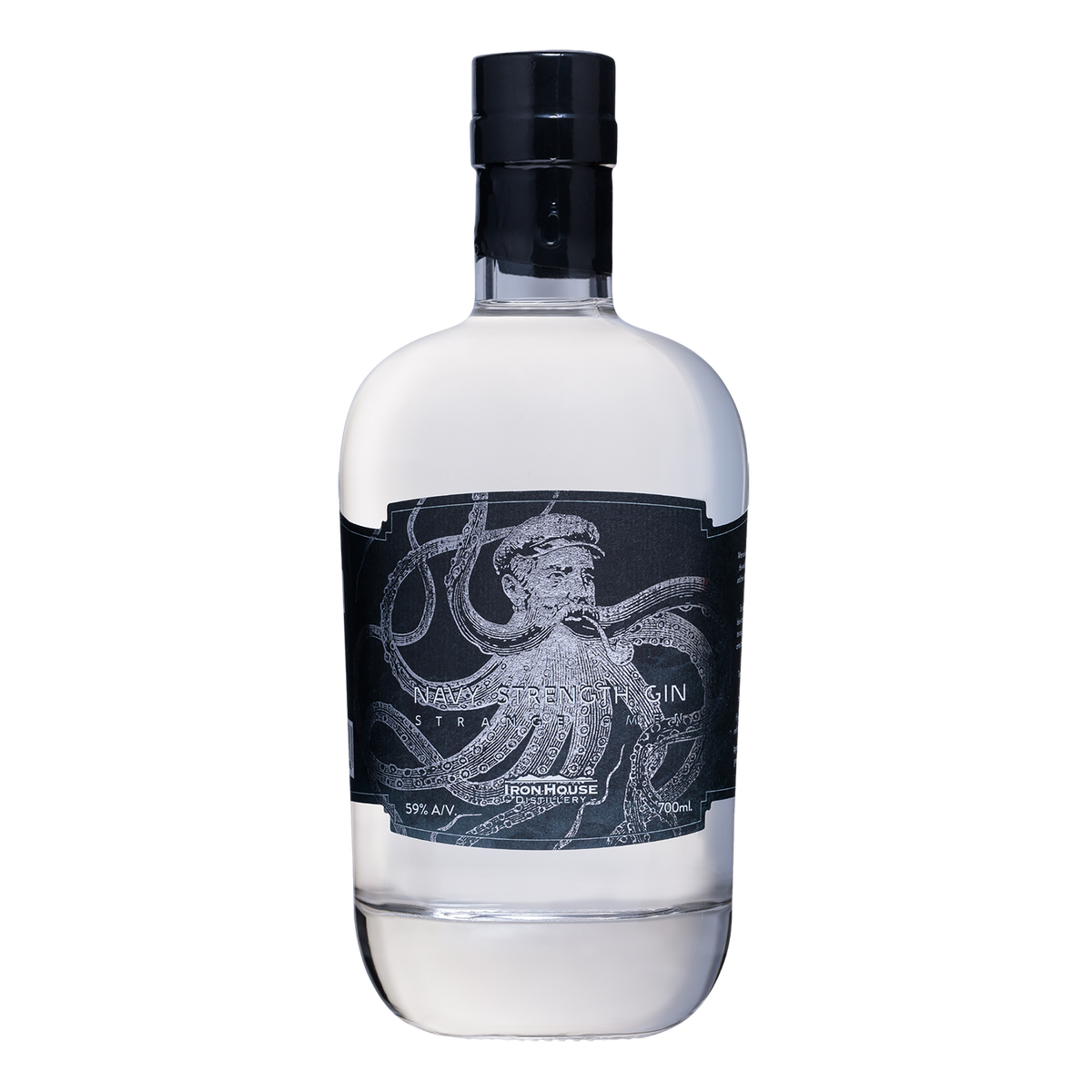 Iron House Distillery Strange Omen Navy Strength Gin 700mL - CBD Cellars