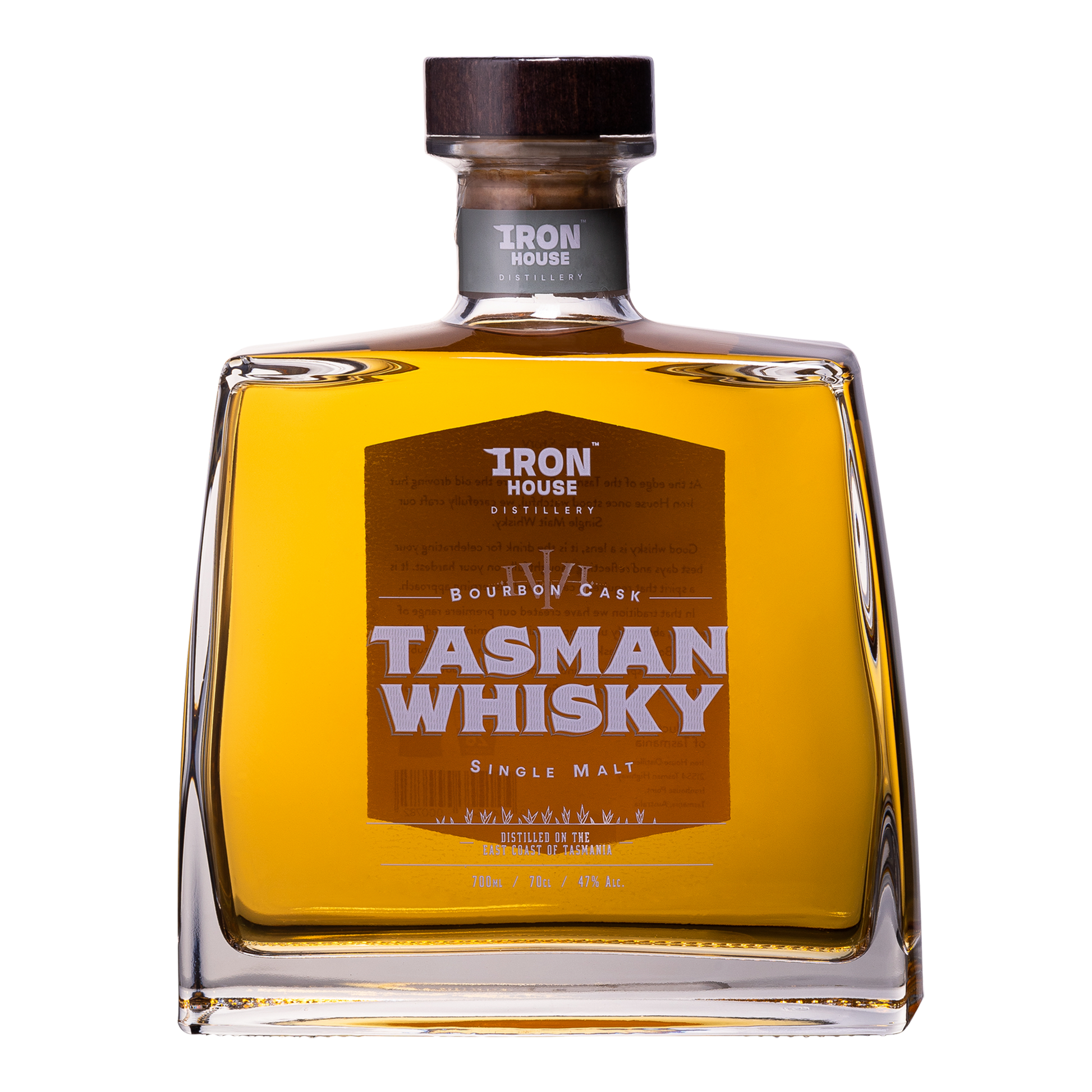 Iron House Distillery Tasman Whisky Bourbon Cask Single Malt 700mL - CBD Cellars