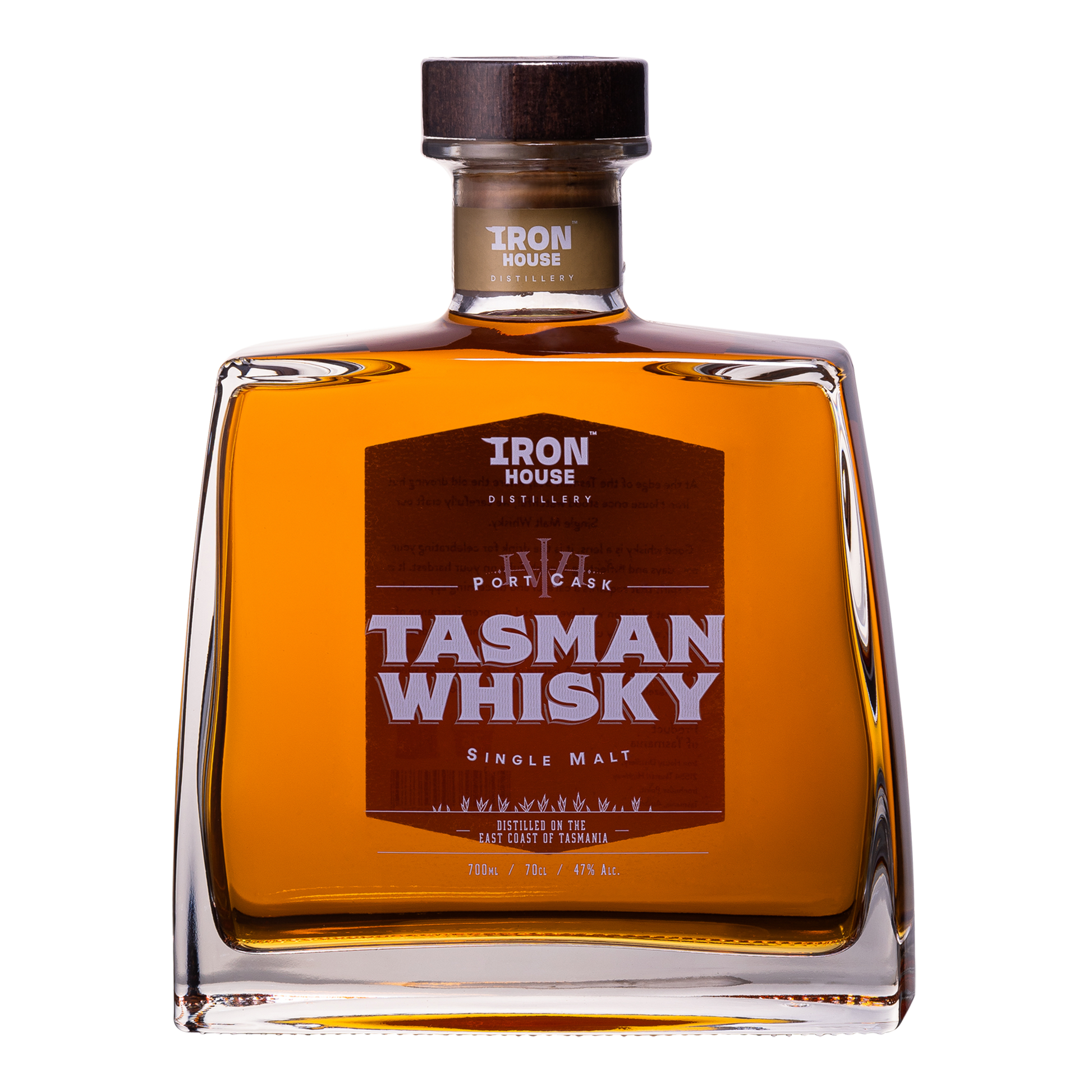 Iron House Distillery Tasman Whisky Port Cask Single Malt 700mL - CBD Cellars