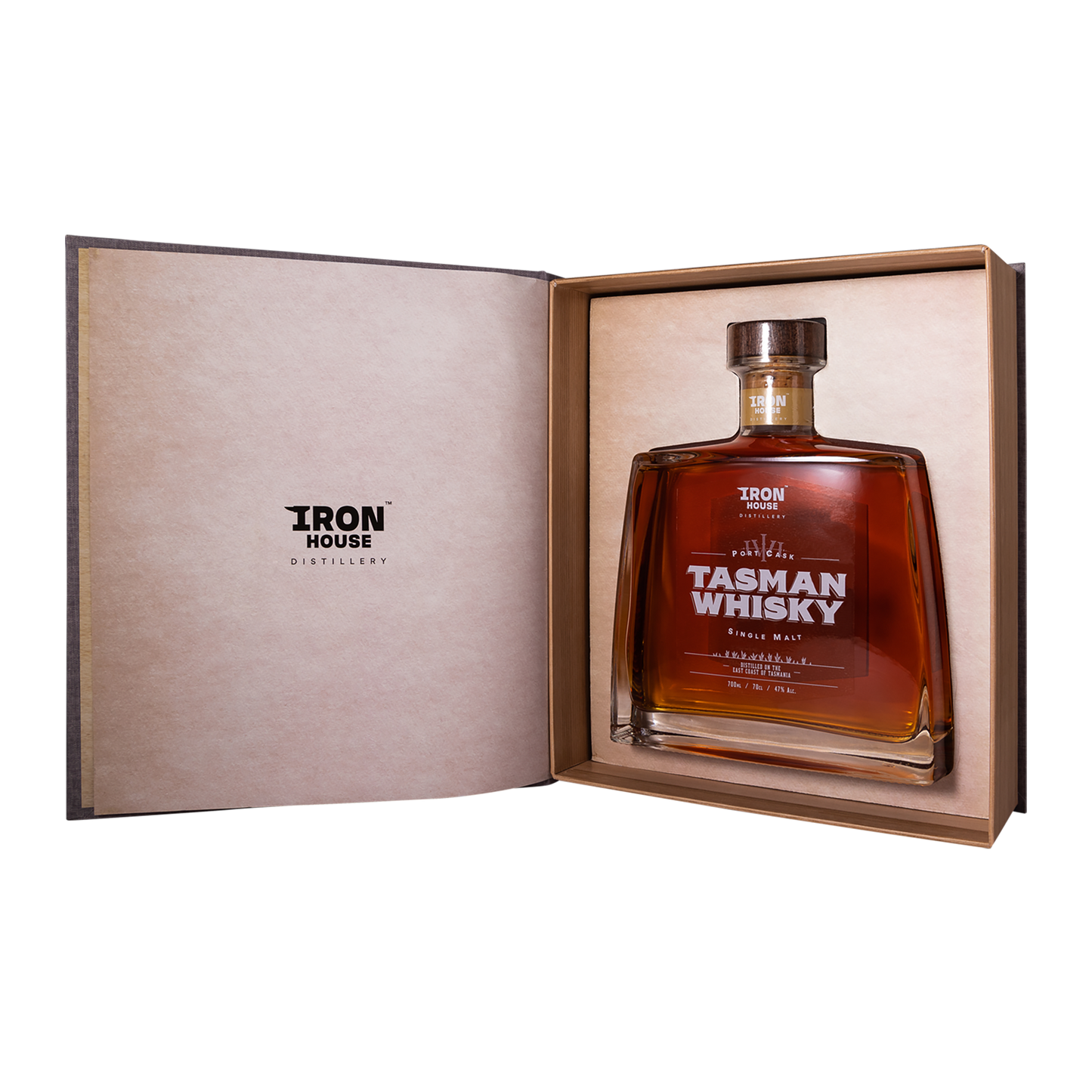 Iron House Distillery Tasman Whisky Port Cask Single Malt 700mL - CBD Cellars