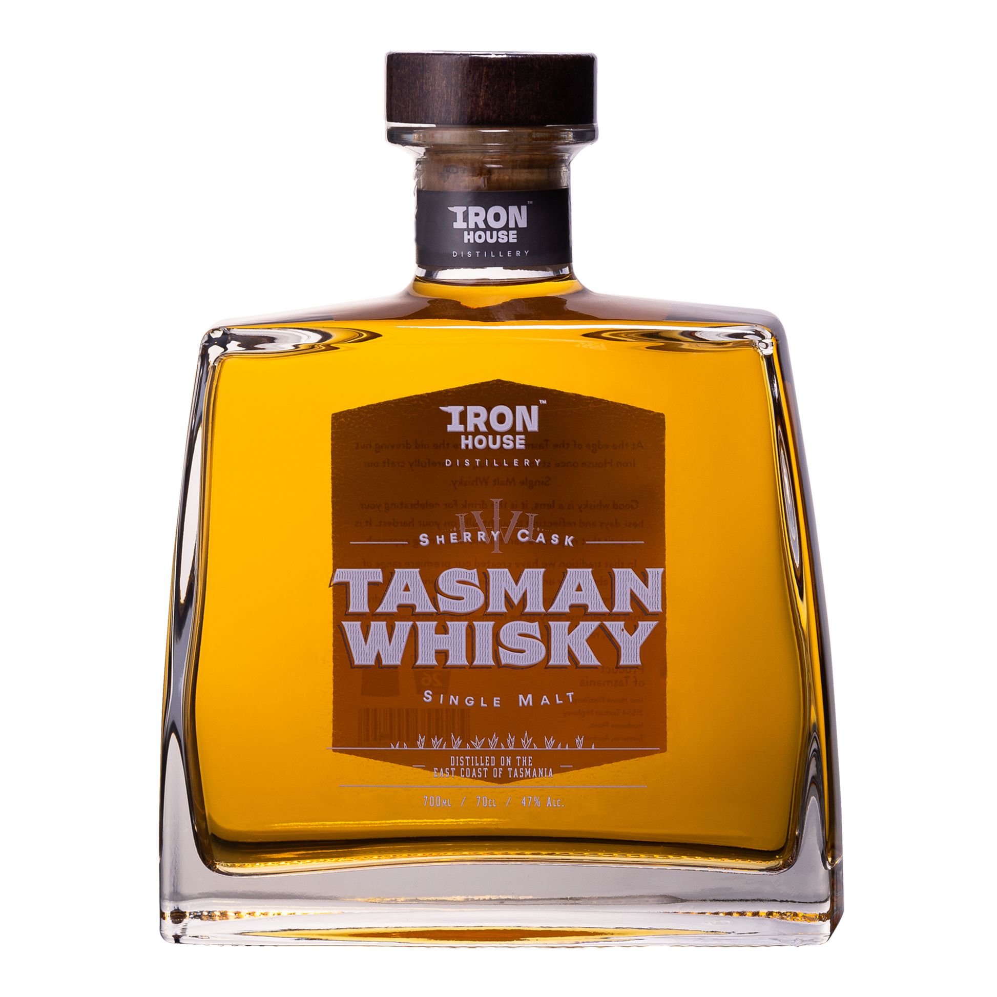 Iron House Distillery Tasman Whisky Sherry Cask Single Malt 700mL - CBD Cellars