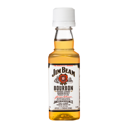 Jim Beam White Label Bourbon Whiskey 50ml