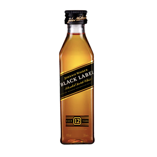 Johnnie Walker Black Label Scotch Whisky 50ml