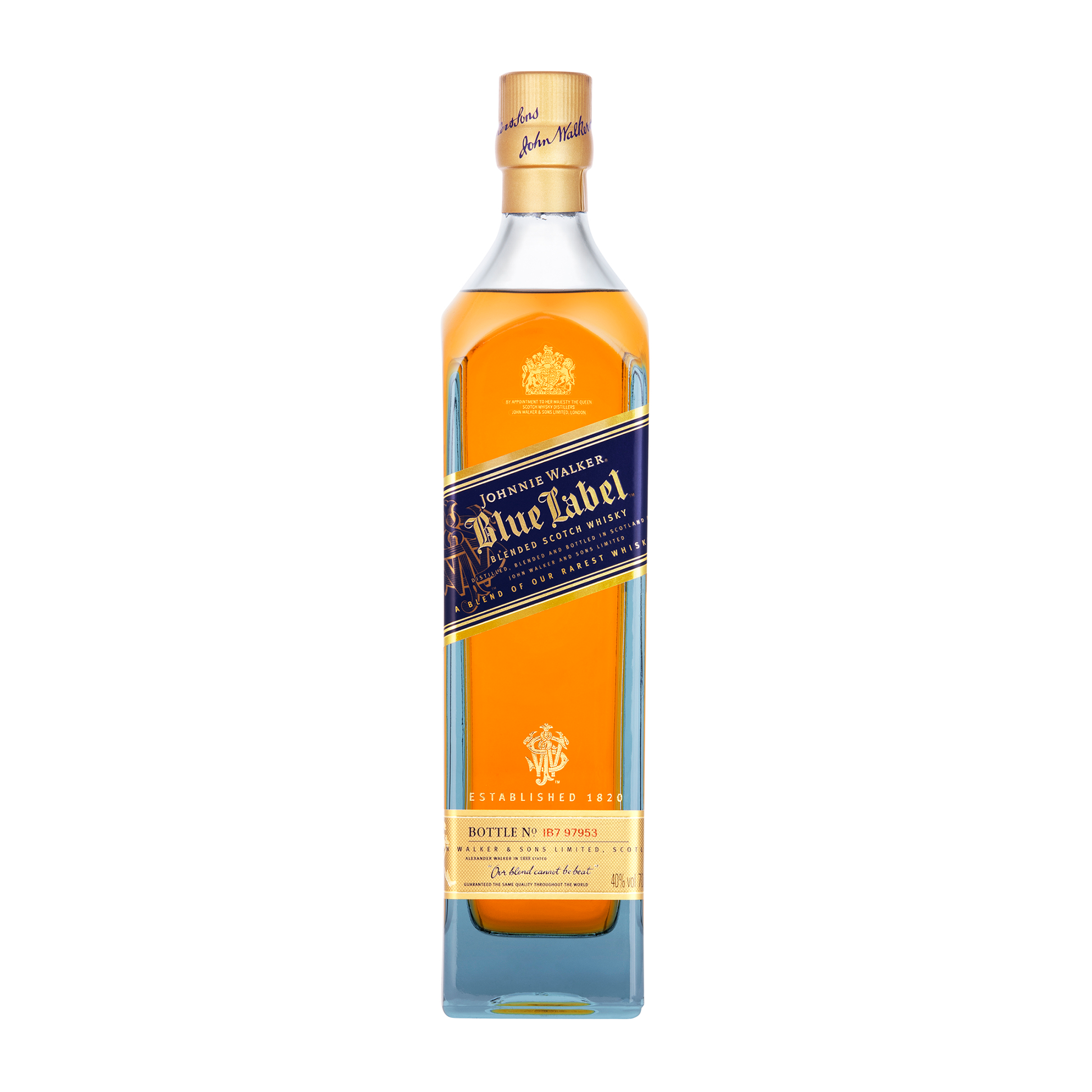 Johnnie Walker Blue Label Blended Scotch Whisky 700mL - CBD Cellars