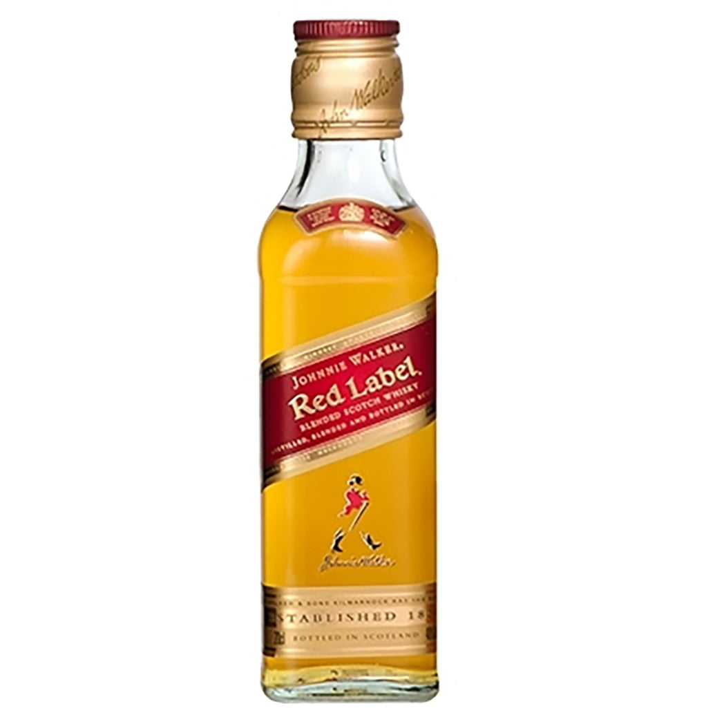 Red Labvel Johnnie Walker Red Label Blended Scotch Whisky 200ml – CBD Cellars