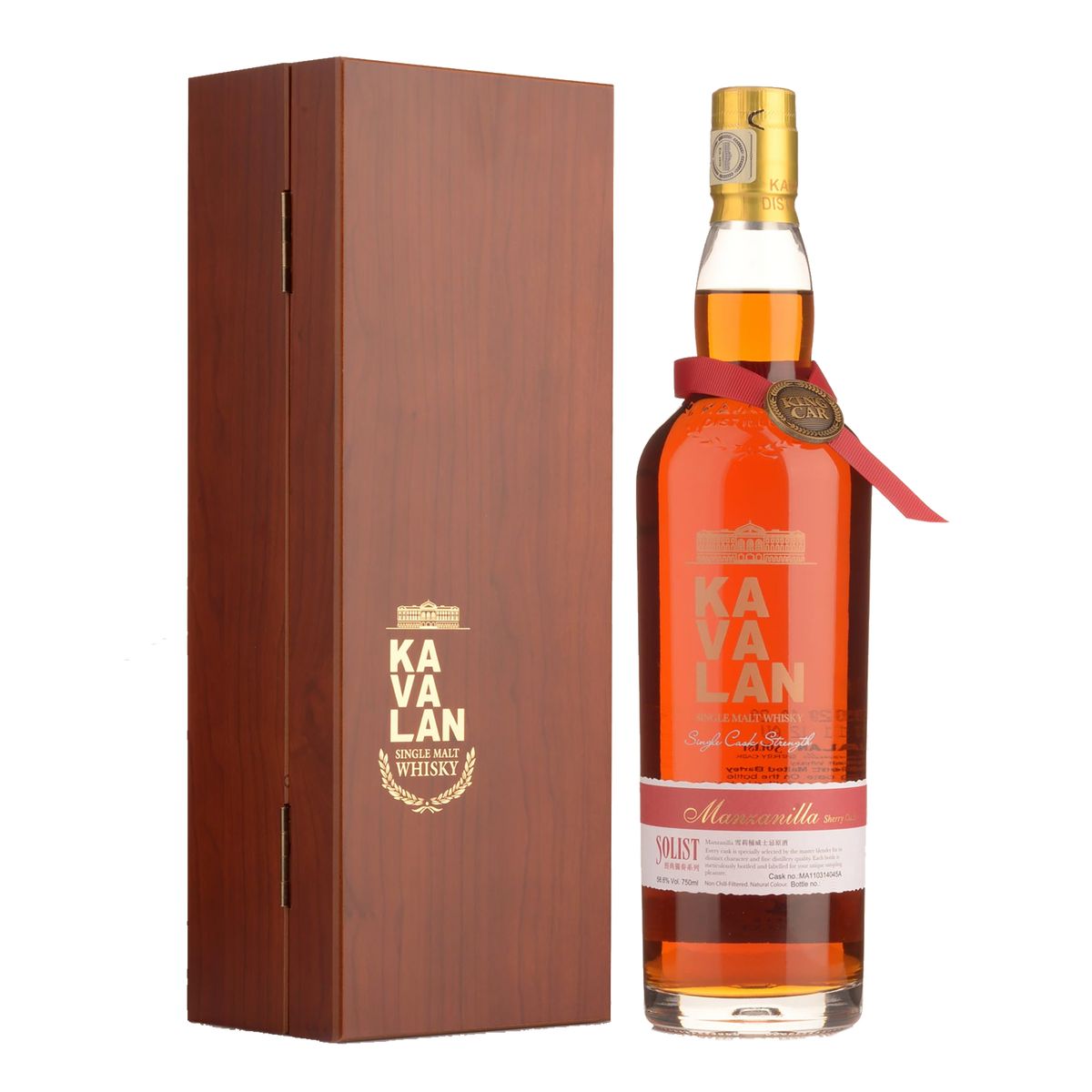 Kavalan Solist Manzanilla Sherry Cask Strength Single Malt Taiwanese Whisky 750ml