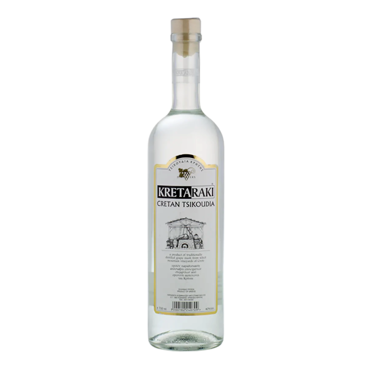 Manousakis Winery Single Variety Tsikoudia 500ml