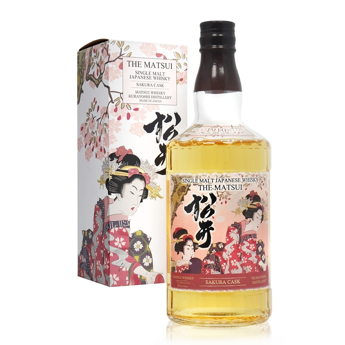 Kurayoshi Matsui Sakura Cask Single Malt Japanese Whisky 700ml - CBD Cellars