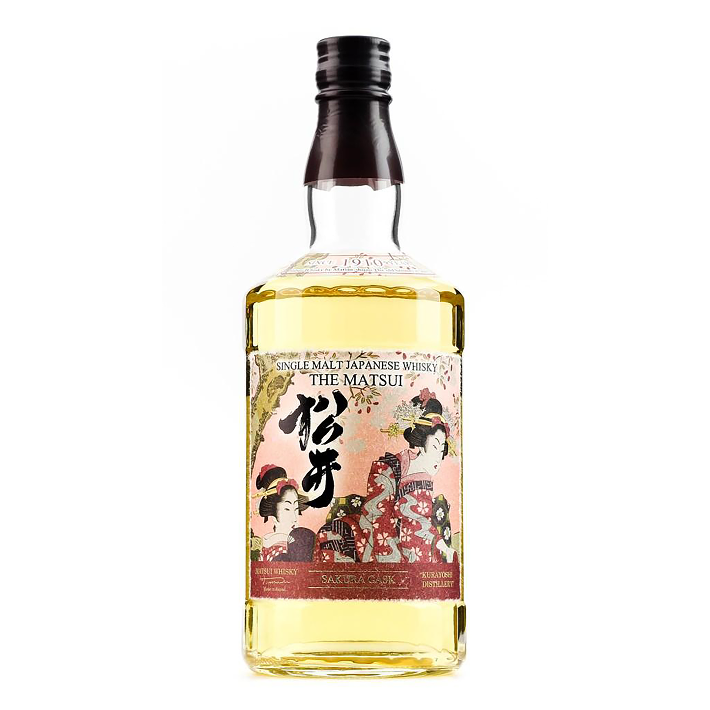 Kurayoshi Matsui Sakura Cask Single Malt Japanese Whisky 700ml - CBD Cellars