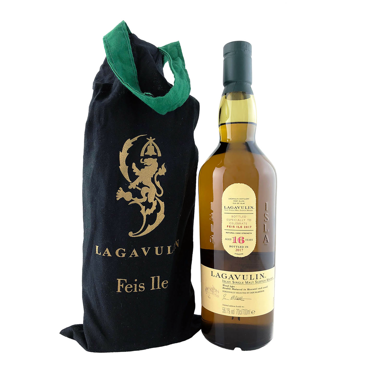Lagavulin Feis Ile 16 Year Old Cask Strength Single Malt Scotch Whisky 700ml (2017 Bottling)