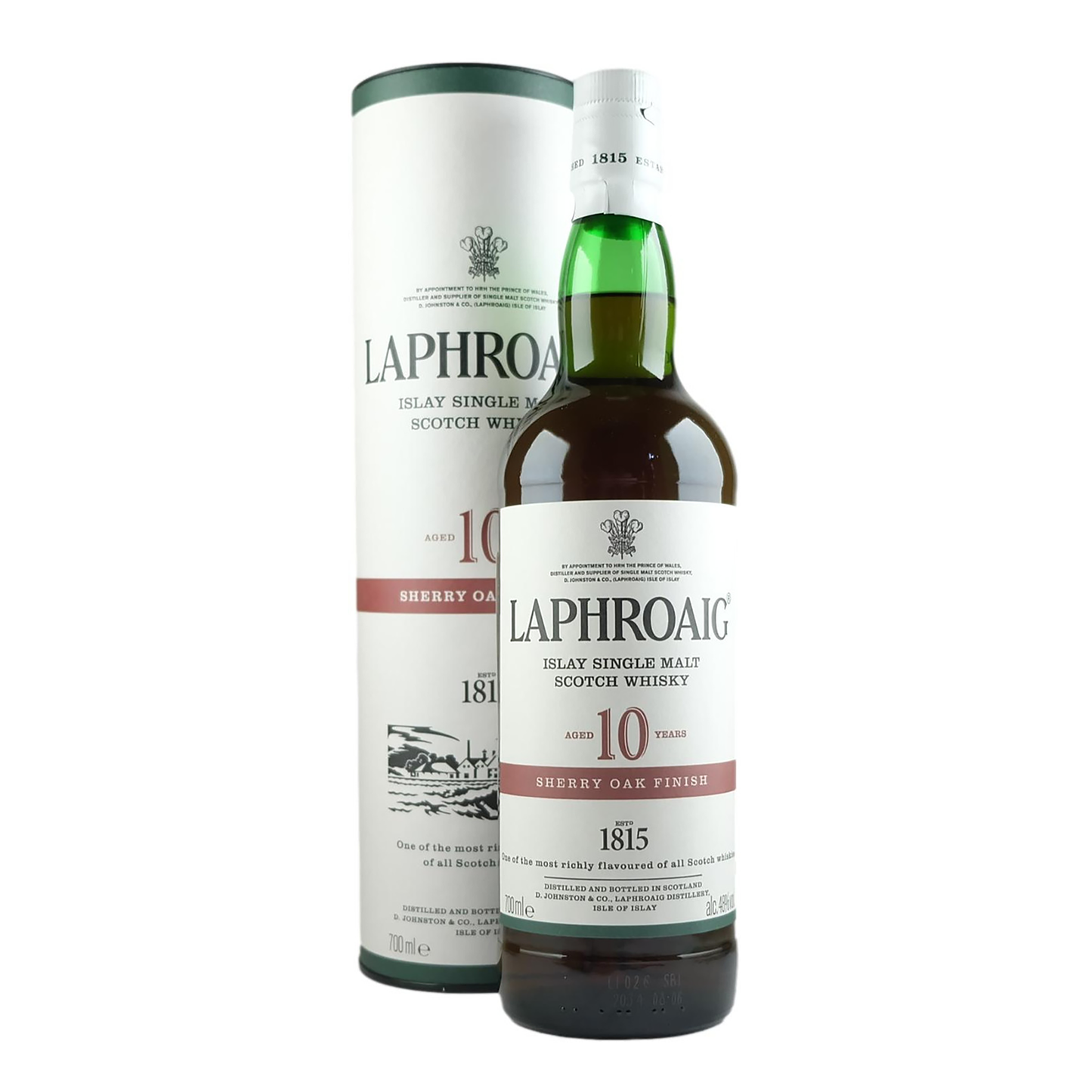 Laphroaig 10 Year Old Sherry Oak Finish Single Malt Scotch Whisky 700ml - CBD Cellars