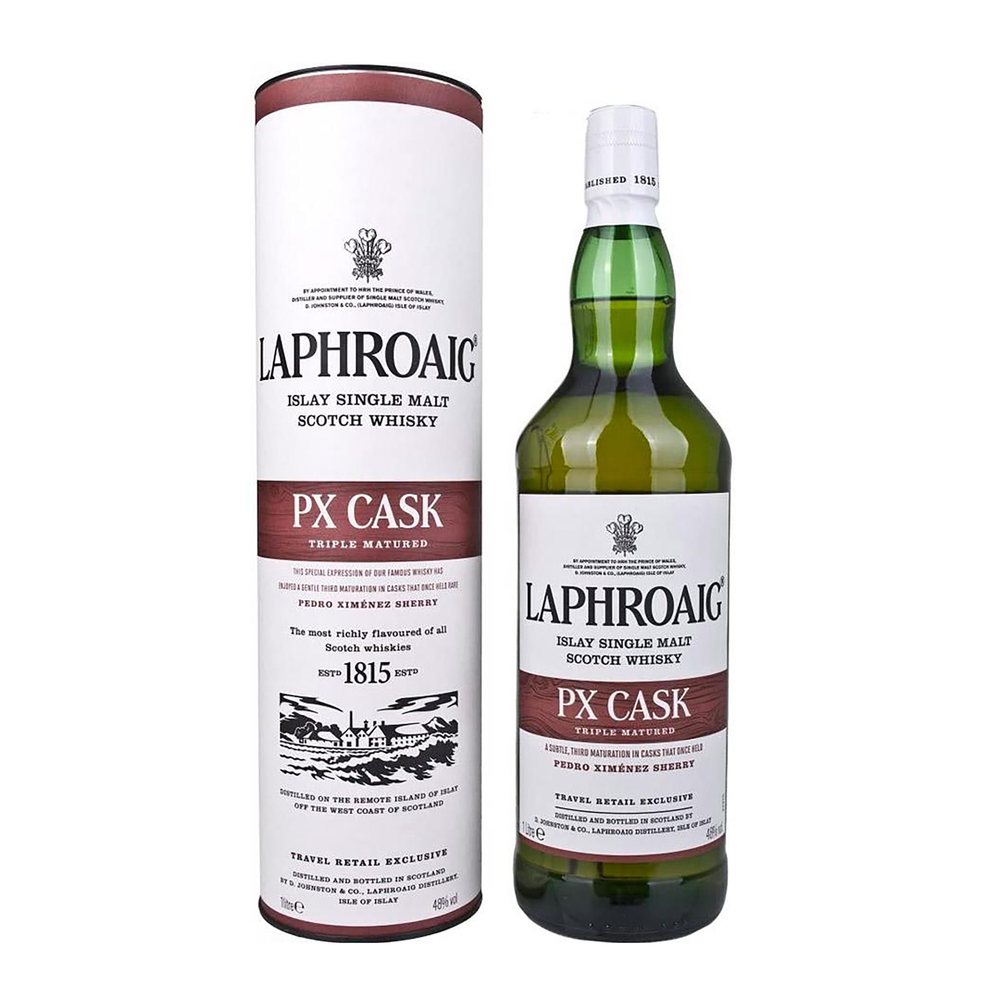 Laphroaig PX Cask Single Malt Scotch Whisky 1L