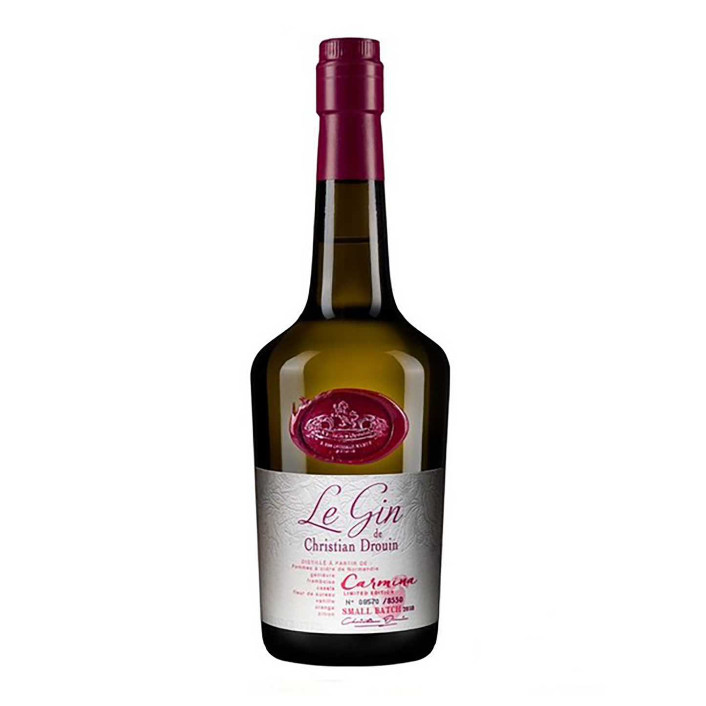 Le Gin de Christian Drouin Carmina Gin 700ml - CBD Cellars