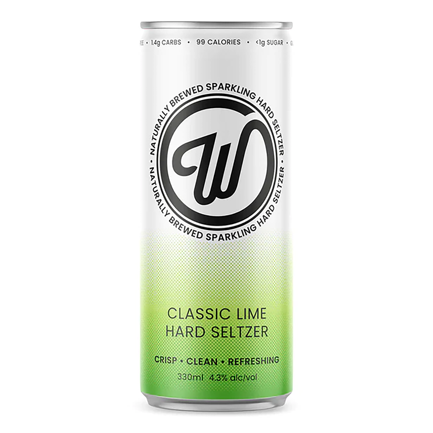 Wayward Brewing W Seltzer Classic Lime (Case)