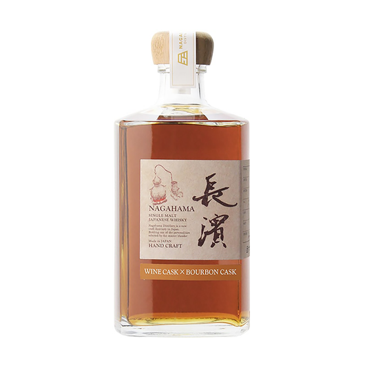 Nagahama Distillery Wine Cask x Bourbon Cask Single Malt Japanese Whisky 500ml