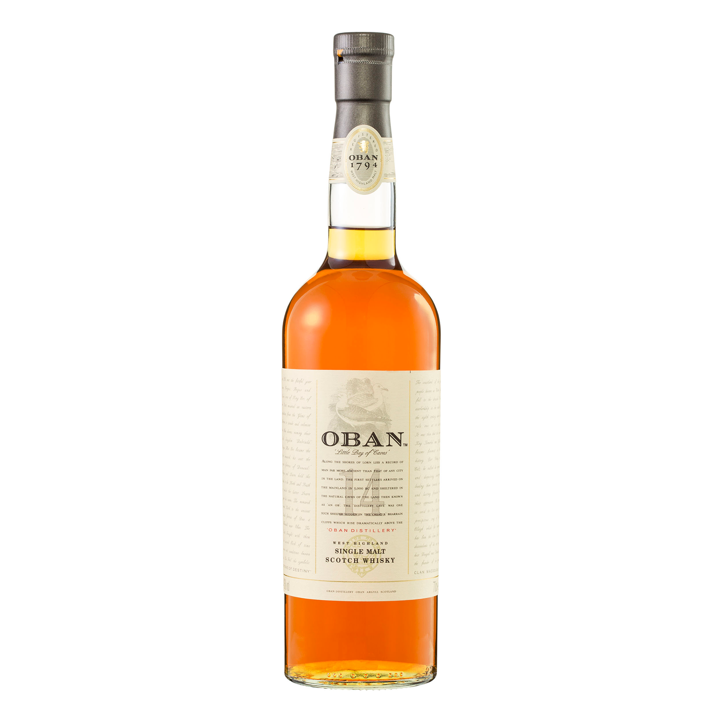Oban 14 Year Old Single Malt Scotch Whisky 700ml - CBD Cellars