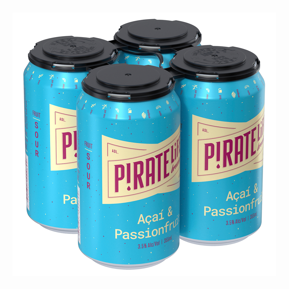 Pirate Life Brewing Acai & Passionfruit (Case)