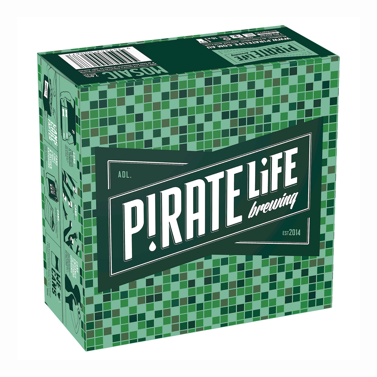 Pirate Life Mosaic India Pale Ale (Case)