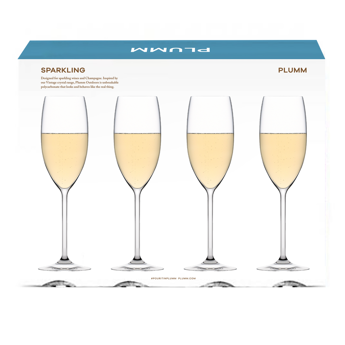  PLUMM Outdoors Unbreakable Sparkling (4 Pack) - CBD Cellars