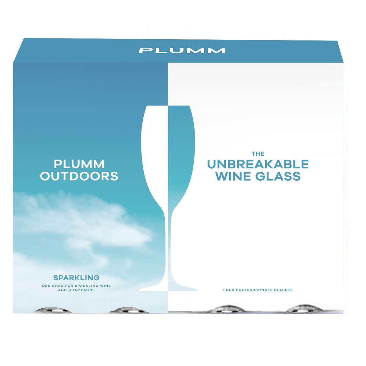 PLUMM Outdoors Unbreakable Sparkling (4 Pack) - CBD Cellars